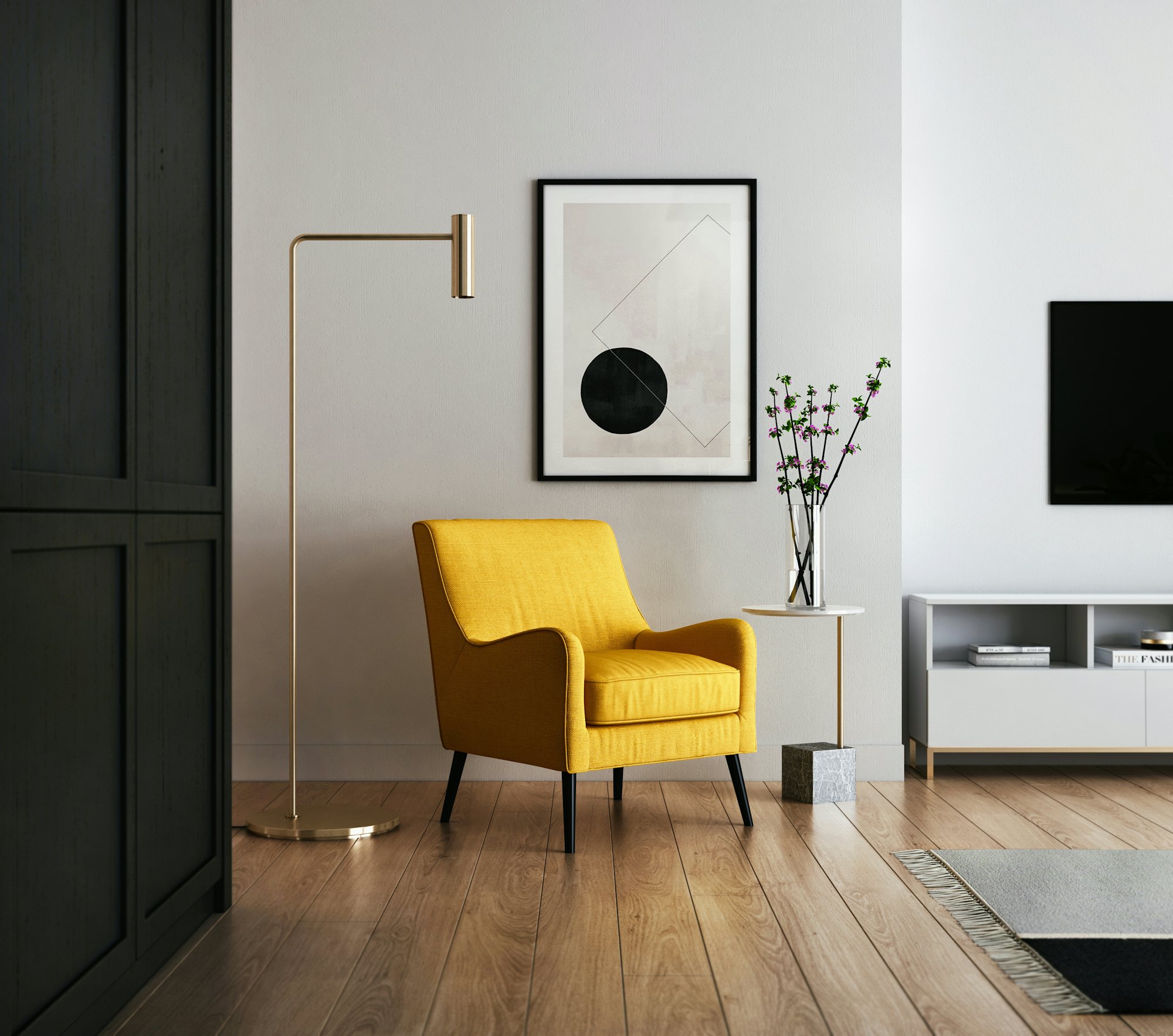 A quiet, considered interior — space to think a deal through